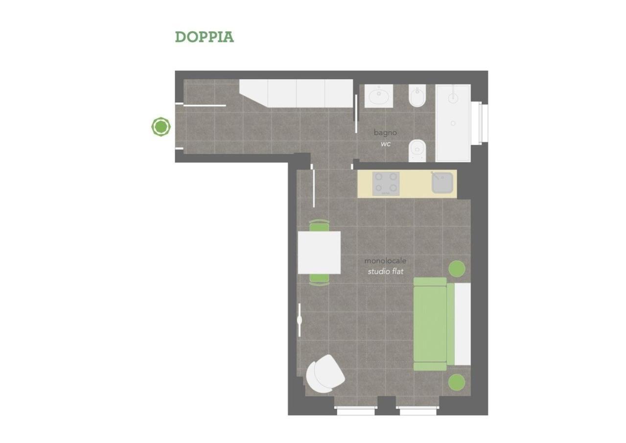 Cirene Apartments Milano Esterno foto