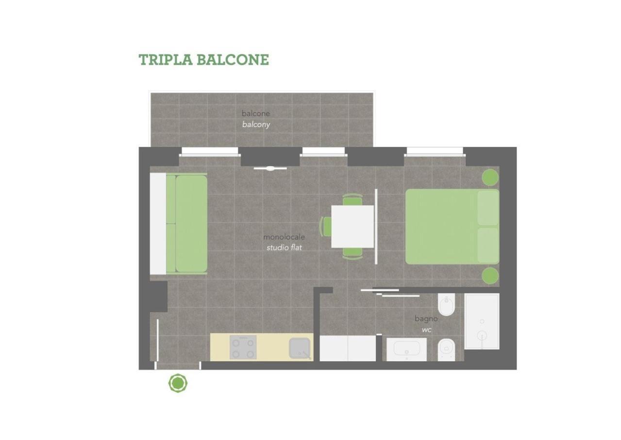 Cirene Apartments Milano Esterno foto